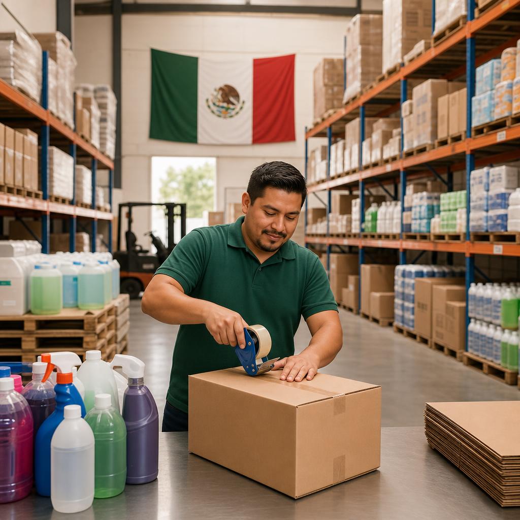 Nuestro almacén de productos de limpieza e higiene
